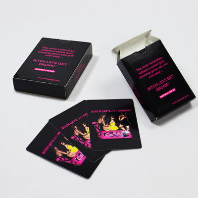 kopen Custom design cool dronken verlangens kaartspel volwassen feest kaartspellen doen of durven groothandel premium meisjes nacht kaartspellen online manufacture