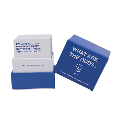 kopen CMYK / Pantone Kleuren Liefdestaal Kaartspel Vervaardiging Man En Vrouw Gesprek online manufacture