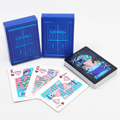 kopen Glanzend vernis oppervlak afwerking Texas poker kaarten voor gepersonaliseerde aanpassing online manufacture