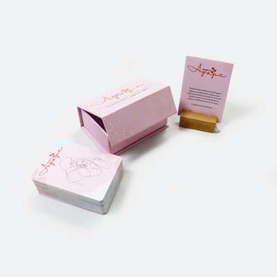 kopen Gepersonaliseerde Magnetische Close Box Printing Couple Conversation Cards For Affirmation Game online manufacture