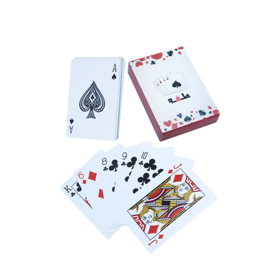 kopen Op maat gedrukt Twin Packs Wasbare Poker 100% Alle Plastic Spelkaarten PVC Waterdicht online manufacture