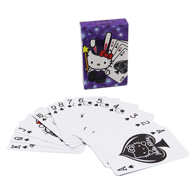 kopen Op maat gemaakte 54-55 kaarten Cartoon Cat Poker kaarten Printdiensten van fabrikanten online manufacture