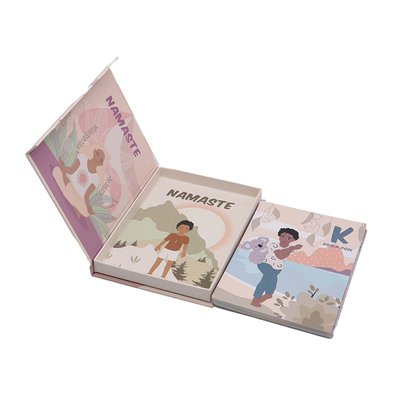 kopen Papier alfabet leerkaarten voor aangepast ontwerp familie educatieve yoga houding kaarten online manufacture