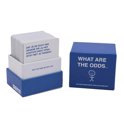 kopen Aanvaardbaar op maat ontworpen speelkaarten voor volwassenen met CMYK / Pantone-kleuren online manufacture