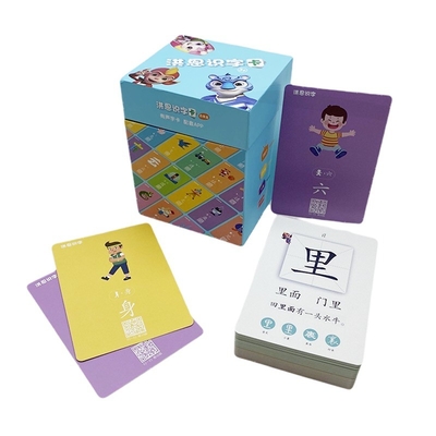 kopen UV Finished Pocket Vocabulary Flash Card Custom Logo Accepted Interactief onderwijs online manufacture