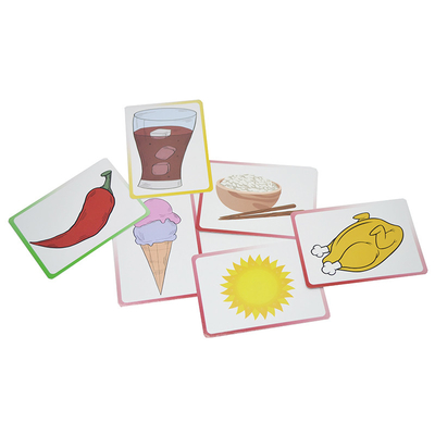 kopen Op maat gedrukte educatieve flashcards voor scholieren om het ABC en cijfers te verbeteren online manufacture