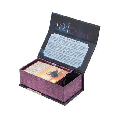 kopen Glanzend / Matt Vernisoppervlak Afwerking Dubbele doos Set Yugioh kaarten Papier spel kaarten online manufacture