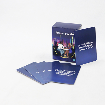 kopen Custom Logo Paper Cards Games For Men And Women Party Drinking Playing Game Printing Geïntegreerde programma's voor mannen en vrouwen online manufacture