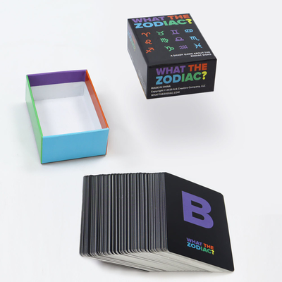 kopen Zodiac Matching Game Cards Set Custom Printing For Boy Girl Party Zwarte Drankkaart online manufacture
