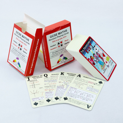 kopen Wiskunde Kennis Kaart Persoonlijk Druk Flitsend Speelkaarten Spel Druk Serveren Wiskunde Herziening Kaart online manufacture