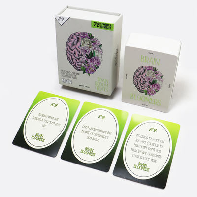 kopen 365 Day Memory Game Card Printing Personalized Custom Daily Manifestation Affirmation Cards with Box CDR Artwork Format online manufacture
