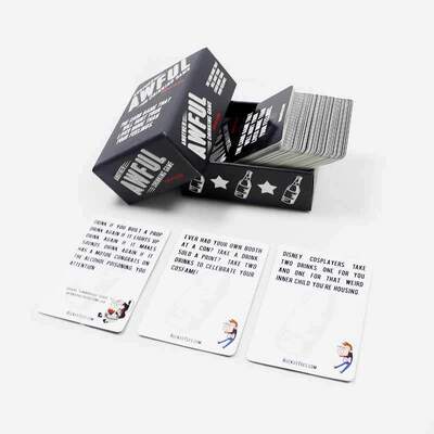 kopen Eco-friendly Custom Team Question Discussion Card Game Design Printing Couples Adult Drinking Game Cards online manufacture