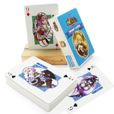 kopen Persoonlijk ontwerp 57x87mm Papiermateriaal Pokerkaarten voor volwassenenfeesten en spelnachten online manufacture