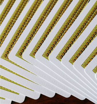 kopen Persoonlijke speelkaarten met Premium Gold Foil, Persoonlijk Ontwerp, en 310gm Black Core Paper voor Poker en Games online manufacture