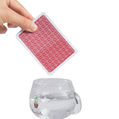 kopen Hoge Kwaliteit Custom Design Zwarte Kern Papieren Pokerkaarten met 300/350/400gsm Kunstdrukpapier en Doos online manufacture