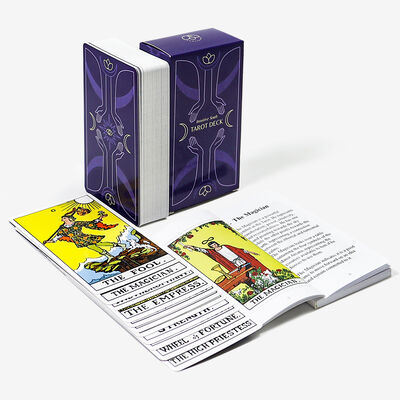 kopen Houten Tarotkaarten op Maat met CMYK Kleurendruk voor Gepersonaliseerd Entertainment online manufacture