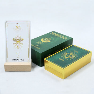 kopen Gepersonaliseerde grootte Eco-vriendelijke Duurzame afdrukbare tarotkaarten voor gepersonaliseerde games en cadeautjes online manufacture