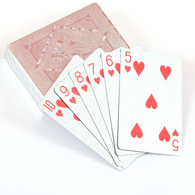 kopen Aanpasbare 54 Draagbare Duurzame Pokerkaarten Draagbare Klassieke Recyclebare Luxe Duurzame Plastic Pokerkaarten online manufacture