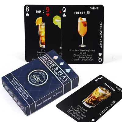 kopen Aanpasbare grootte Eco-vriendelijke gepersonaliseerde pokerkaarten met groothandelsoptie voor reclame en games online manufacture