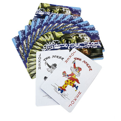 kopen OEM die Douanespeelkaarten Front And Back Printing vernissen online manufacture