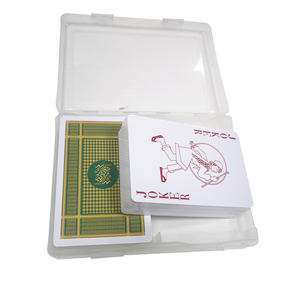 100 waterdicht PVC plastic poker weerwolf kaartspel speelkaarten plastic PVC met plastic doos