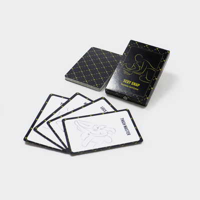 Hoge kwaliteit op maat je eigen Sexy Snap Positions Card Game ontwerp passie grappig paar slaapkamer houding kaarten games poker