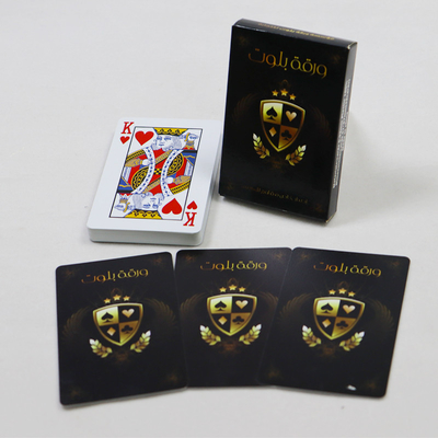 PMS Kleur Pvc Waterdicht Kaarten Dek Reclame Spel Poker Kaarten Gepersonaliseerd Logo