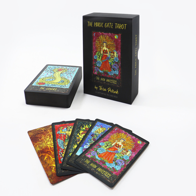 Best verkopende fabriek Custom Printing Oracle Gold Foil Deck High Quality Board Game Cards Met Rigid Box