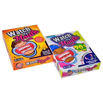 Zandklok en mondgap Familie Kinderen Bordenkaarten Spelen Decks Leuk voor alle leeftijden