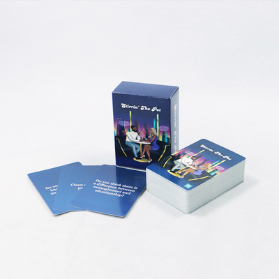 Gepersonaliseerde CMYK Printing Drinking Card Game Set voor Girls' Night Out