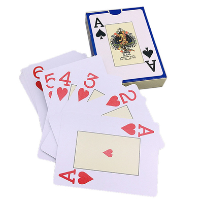 Voorbeeld Holografisch Custom Printed 100% PVC Spelkaarten 52 Deck Voor Casino Party Nights