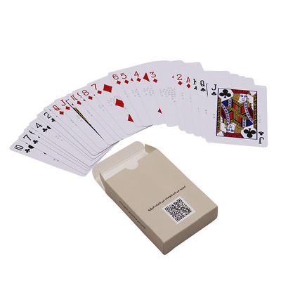 Spelletje Poker Kaarten met doos Custom Deck gemaakt van duurzaam PVC en papier board