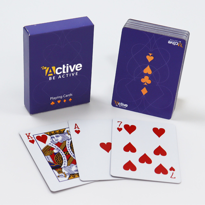 Persoonlijke afdruk Fiches Poker Jeton Accessoires Spelkaarten Voor Waterdicht Spel