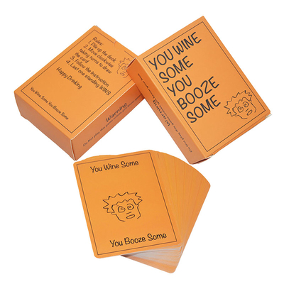 Double Box Set Custom Design Party Drankentertainment Kaarten spelen Voor volwassenen