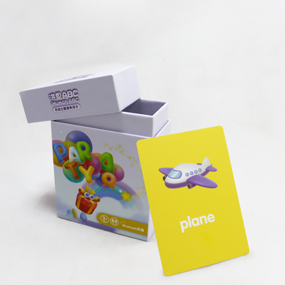 Educatieve Mijn eerste woorden Picture Flash Card Met Digitaal Matching Spelling Game