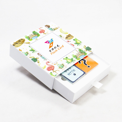 Gepersonaliseerd Logo Geprinte Emoties Gevoelens Flashcards Voor Kinderen Familie Onderwijs