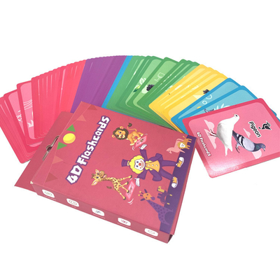 Aanpasbaar Kinderen Dieren Planten Studie Flashcards Druk voor Kinderen Familie Leerspel