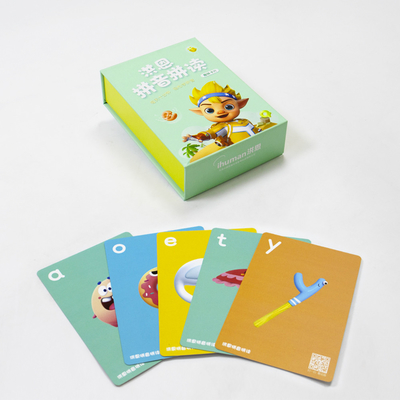 Leer Arabisch en Chinees Custom Printed Flash Cards For Kids In EPS Artwork Format