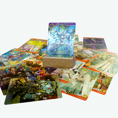 Afdrukken van klassieke cartoon personage laser pokemoned speelkaarten Custom Design