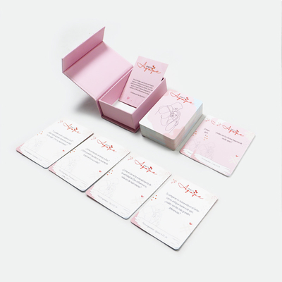 Home Dagelange wederzijdse positieve bevestigingen spel normaal Custom Couple Deep Question Card