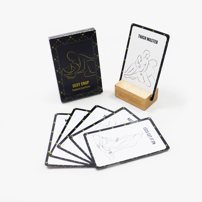 Custom Hot Adult Sexy Game Cards Met Naakte Foto's CMYK Kleur