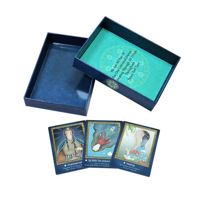 Aangepaste Tarotkaarten met CMYK 4-kleuren offsetdruk en inclusief handleiding
