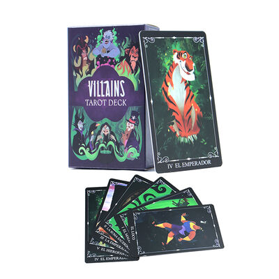 Afdrukbare Tarotkaarten met Eigen Ontwerp op 300/350/400gsm Kunstdrukpapier in 57*87mm /63*88mm/Aangepaste Maat