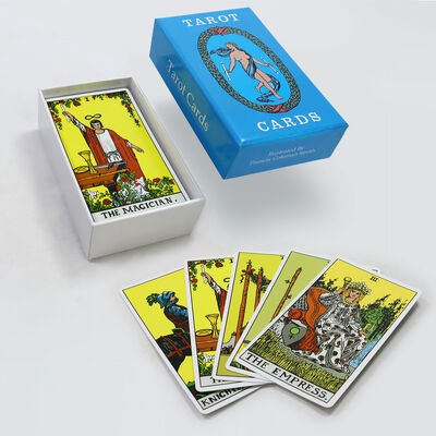 Op maat gemaakte Tarotkaarten met CMYK Full Color Drukwerk in 57*87mm Formaat voor Persoonlijk Gebruik