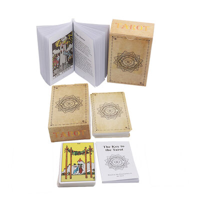 Gepersonaliseerde Tarotkaarten met 300gsm Gecoat Papier en Inclusief Gids