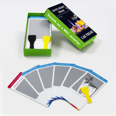 Producenten Kaartspel Custom Printing Design Kaartspelletjes voor koppels Kaartspelletjes Custom Adult Entertainment Scratchcard