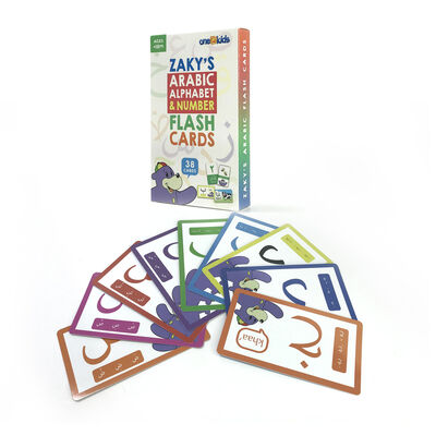 Eco-vriendelijk materiaal Kinderen Cognitie Waterdicht Leer Flashcards Printing Services Flashcards voor kinderen Educatieve