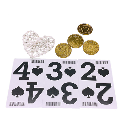 Logo Printing Custom Playing Cards op Achterkantoem ODM CMYK Kleur