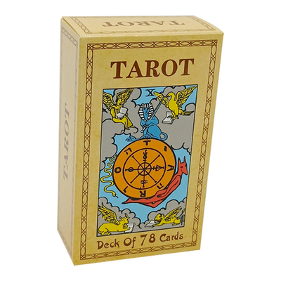 Gouden het Dekkaarten 57x87mm van het Folie Voor het drukken geschikte Tarot Matte Lamination